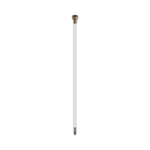 Nero Premium Flexible Mixer Tap Hose Pair - Brushed Bronze