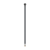 Nero Premium Flexible Mixer Tap Hose Pair - Gunmetal