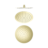 Nero 250Mm Round Stainless Steel Shower Head 4 Star Rating - Brushed Gold
