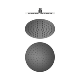 Nero 250Mm Round Stainless Steel Shower Head 4 Star Rating - Gunmetal