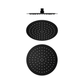 Nero 250Mm Round Stainless Steel Shower Head 4 Star Rating - Matte Black