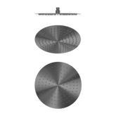 Zen Ss316L 300Mm Round Nero Shower Head - Graphite