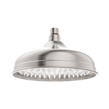 Nero York 200Mm Shower Head - Brushed Nickel