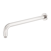 Zen Ss316L Round Nero Shower Arm 400Mm Length - Brushed Nickel