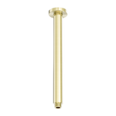 Zen Ss316L Round Nero Ceiling Arm 300Mm Length - Brushed Gold