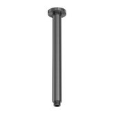 Zen Ss316L Round Nero Ceiling Arm 300Mm Length - Graphite