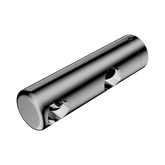 Nero Mecca Care Make Your Own 25mm Grab Rail Double Towel Bracket Left - Chrome