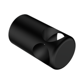 Nero Mecca Care Make Your Own 32mm Grab Rail T Bar Bracket - Matte Black