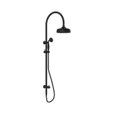 Nero York Twin Shower With Metal Hand Shower - Matte Black