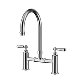 Nero York Bridge Kitchen Set - Chrome
