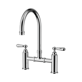 Nero York Bridge Kitchen Set - Chrome
