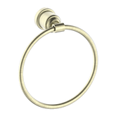 Nero York Towel Ring - Aged Brass