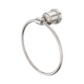 Nero York Towel Ring - Brushed Nickel