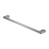Nero Bianca Single Towel Rail 600Mm - Brushed Nickel
