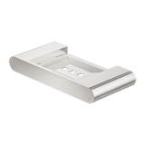 Nero Bianca Soap Dish Holder - Brushed Nickel