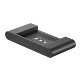Nero Bianca Soap Dish Holder - Matte Black