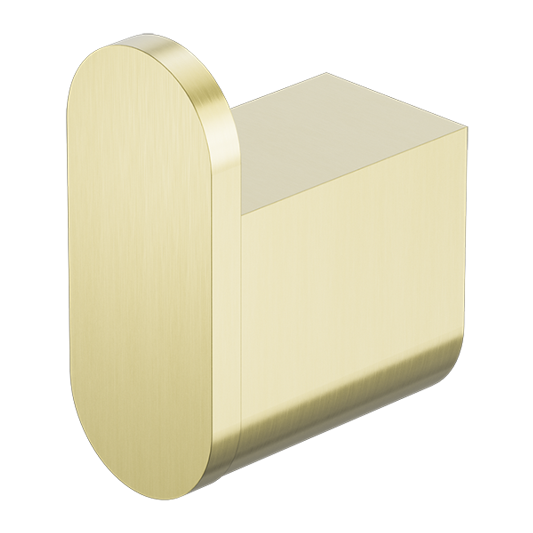 Nero Bianca Robe Hook - Brushed Gold