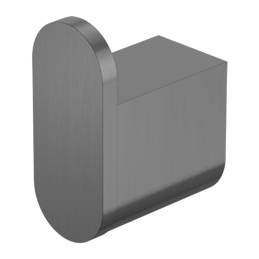 Nero Bianca Robe Hook - Gun Metal