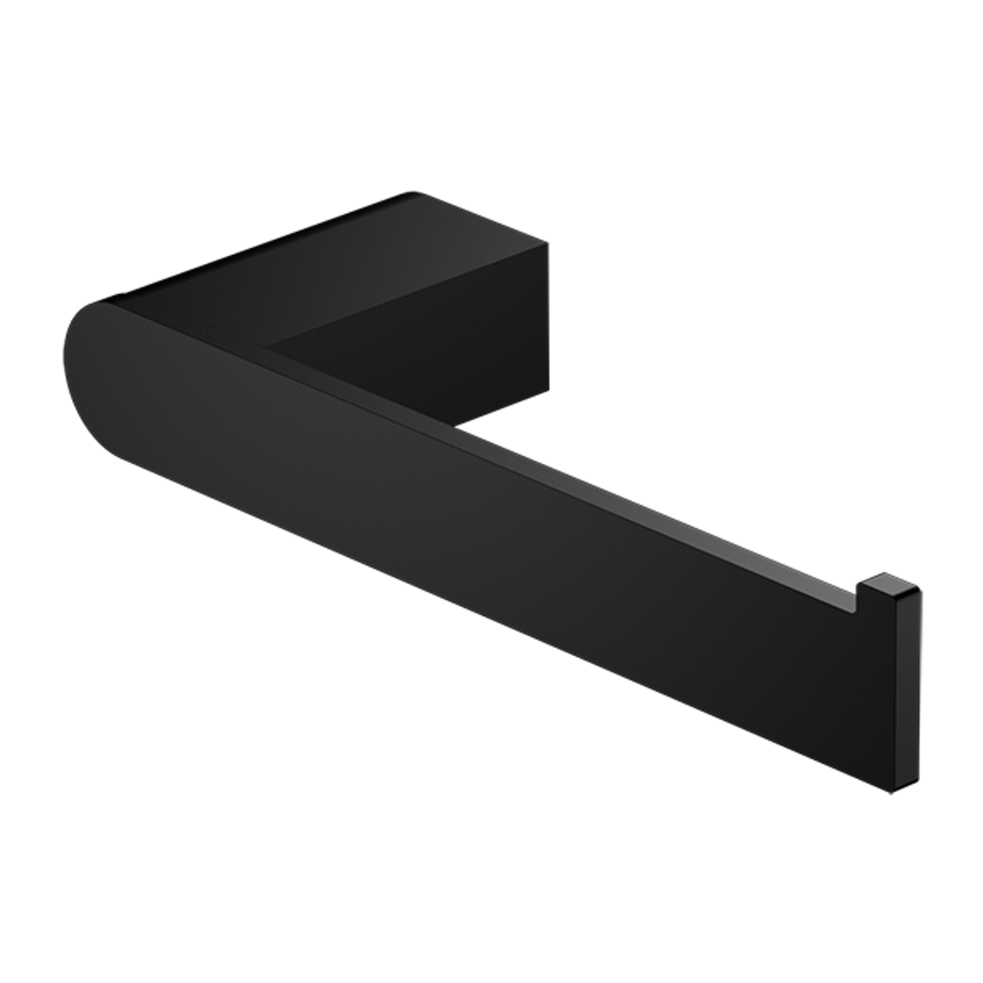 Nero Bianca Toilet Roll Holder - Matt Black