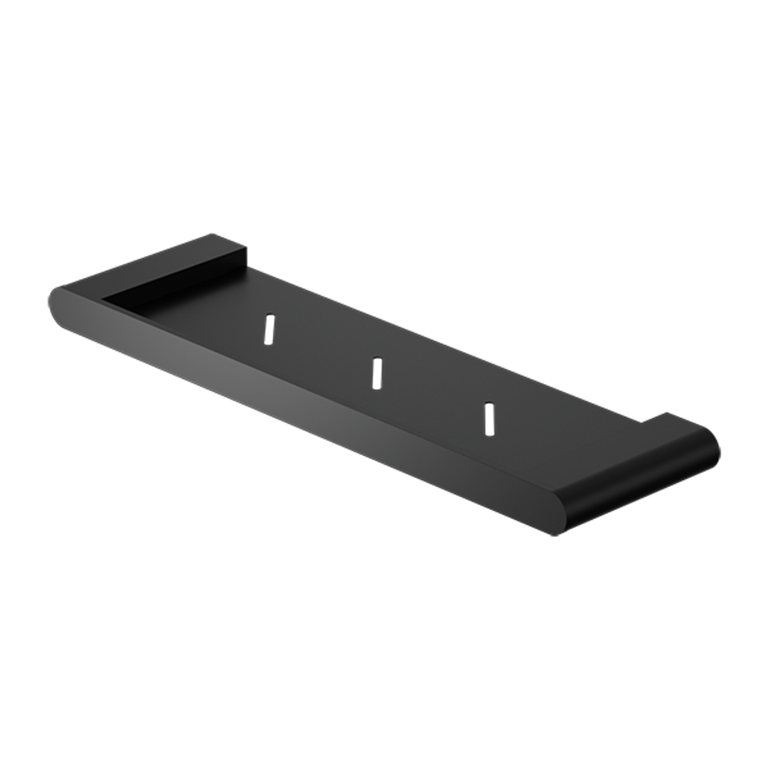 Nero Bianca Shower Shelf - Matt Black
