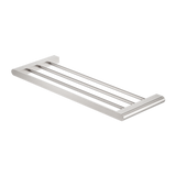 Nero Bianca Towel Rack - Brushed Nickel