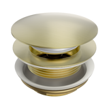 Nero Short Pop Up Bath Waste 40Mm - Brushed Gold
