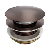 Nero Short Pop Up Bath Waste 40Mm - Brushed Bronze