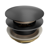 Nero Short Pop Up Bath Waste 40Mm - Gunmetal