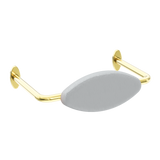 Mecca Care Dda Nero Toilet Backrest - Brushed Gold