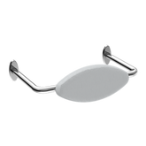 Mecca Care Dda Nero Toilet Backrest - Chrome