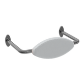 Mecca Care Dda Nero Toilet Backrest - Gunmetal