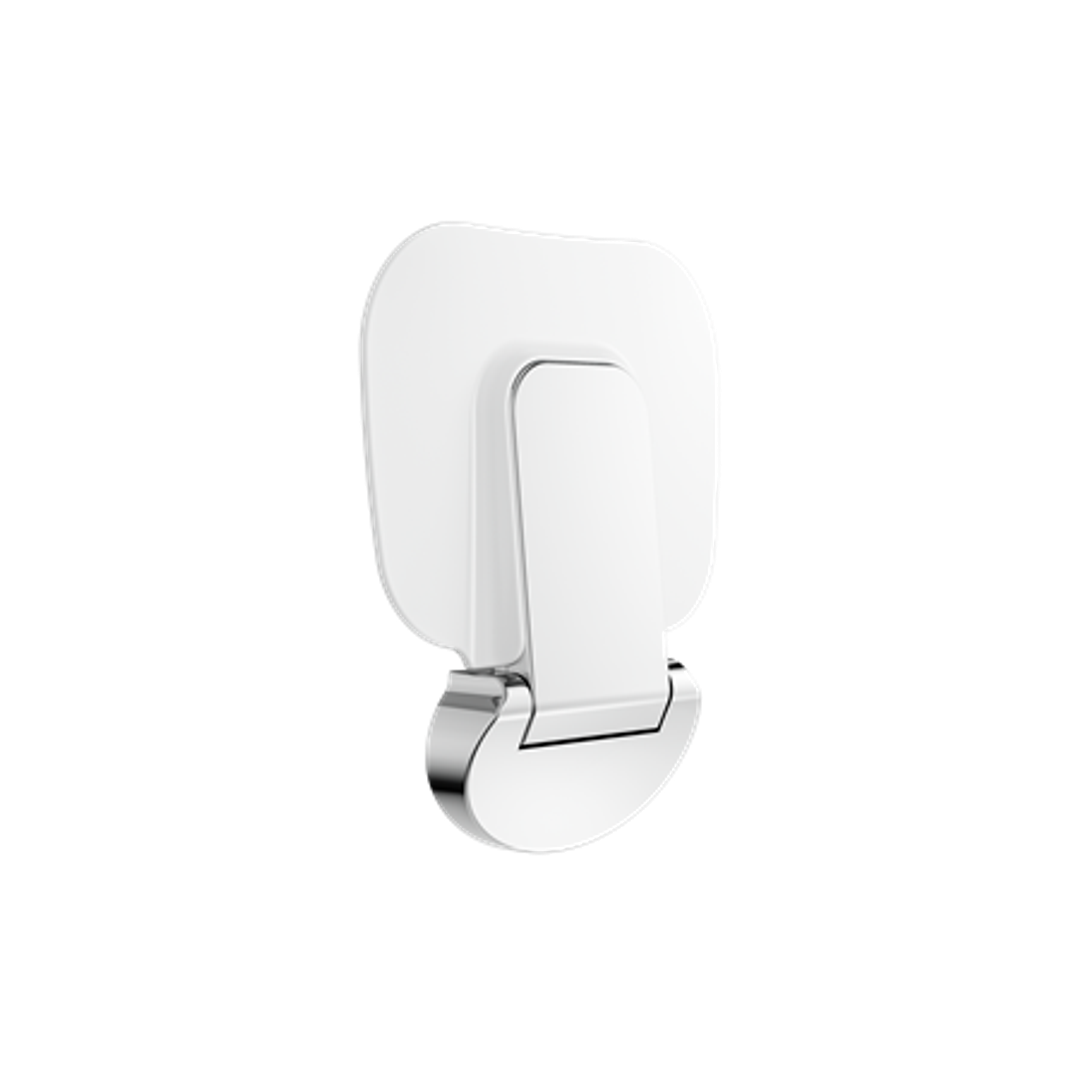 Nero Mecca Care Shower Seat 400�330mm - Chrome