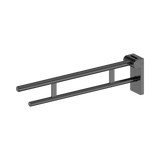 Nero Mecca Care Foldable Toilet Support Arm - Gunmetal
