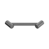 Mecca Care 25mm Footrest Corner Nero Grab Rail 215mm - Gun Metal