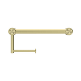 Mecca Care 25mm Nero Toilet Roll Rail 300mm - Brushed Gold