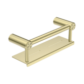 Mecca Care 25mm Nero Grab Rail With Shelf 300mm - Brushed Gold