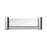 Mecca Care 25mm Nero Grab Rail With Shelf 300mm - Chrome