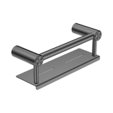 Mecca Care 25mm Nero Grab Rail With Shelf 300mm - Gun Metal