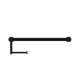 Mecca Care 25mm Nero Toilet Roll Rail 450mm - Matt Black