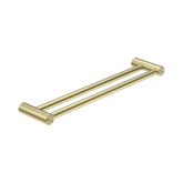 Mecca Care 25mm Double Nero Towel Grab Rail 600mm - Brushed Gold