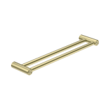 Mecca Care 25mm Double Nero Towel Grab Rail 600mm - Brushed Gold