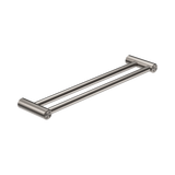 Mecca Care 25mm Double Nero Towel Grab Rail 600mm - Brushed Nickel