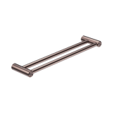 Mecca Care 25mm Double Nero Towel Grab Rail 600mm - Brushed Bronze