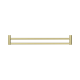 Mecca Care 25mm Double Nero Towel Grab Rail 900mm - Brushed Gold