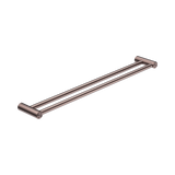 Mecca Care 25mm Double Nero Towel Grab Rail 900mm - Brushed Bronze