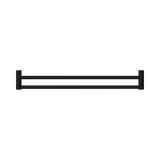 Mecca Care 25mm Double Nero Towel Grab Rail 900mm - Matte Black