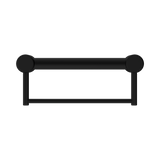 Mecca Care 32mm Grab Rail With Nero Towel Holder 300mm - Matte Black