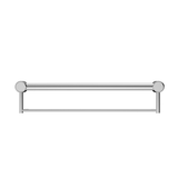 Mecca Care 32mm Nero Grab Rail With Towel Holder 600mm - Chrome
