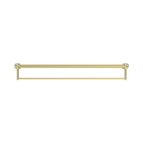 Mecca Care 32mm Grab Rail With Nero Towel Holder 900mm - Brushed Gold