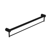 Mecca Care 32mm Grab Rail With Nero Towel Holder 900mm - Matte Black